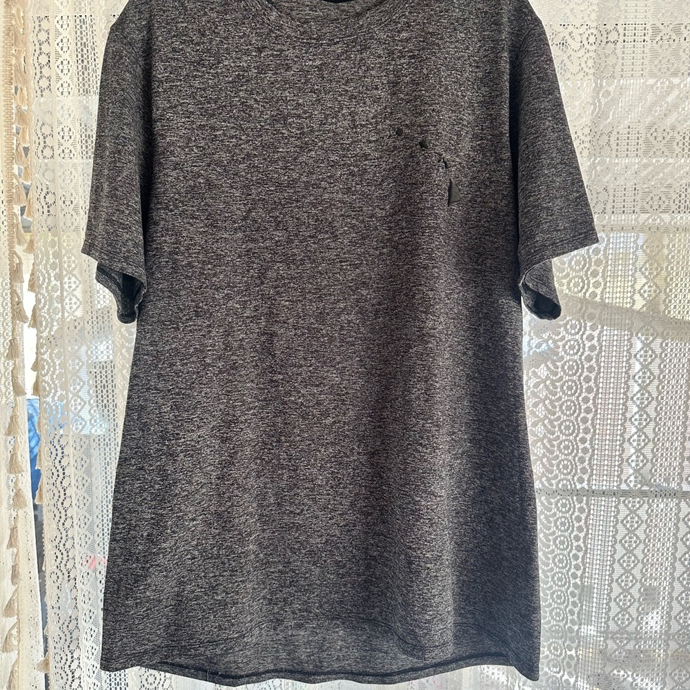 Men's Lululemon Charcoal Gray Short Sleeve T-Shirt